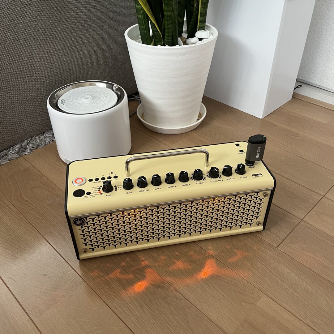 ワイヤレスなギター環境｜YAMAHA THR10Ⅱ お洒落なアンプとおすすめヘッドホンレビュー すまちゃん